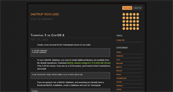 Desktop Screenshot of blog.dastrup.com
